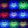 Solar Flood Lights Waterproof Color Changing LED Solar Table Lamp with Mosaic Glass crystal Outdoor Night Lamps for Parties Decorations Christmas