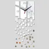 Часы Оптовая акция современные настенные часы зеркальный дизайн настоящие часы «сделай сам» 3d кристалл часы наклейка декор гостиной бесплатная доставка