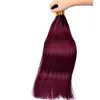 V Wskazówka 99J 1G / Strand 100strands / lot Keratyn Pre Bonded 8A Remy Human Hair Fusion Hair Extension