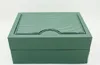 Envío gratis Green Brand Watch Caja original Papeles Tarjeta Monedero Cajas de regalo Bolso 185 mm * 134 mm * 84 mm 0.7 KG Para 116610 116660 116710 Relojes