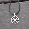 Bütün 1 adet yeni Altın Kolovrat Muska Kolye Slav Kolovrat Muska Pagan Kolye Slav Kolye Jewelry7797211