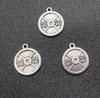 Античное Серебро Вес пластины 25 фунтов 11.3 кг подвески подвески Fit DIY фитнес ожерелье ювелирные изделия 20 мм