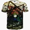 Camiseta 3d nova moda masculina e feminina, camiseta com estampa 3d de gato cavalheiro, cavalo engraçado, espaço galaxy, camiseta de verão2207