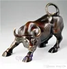2020 new Big Wall Street Bronze Fierce Bull OX Statue dry