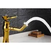 New Designed Polished Brass Bathroom Sink Faucets With Tap Rotatable/ Single Hole Sink Faucets Bathroom HS330