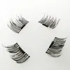 New Reusable Magnetic Eyelashes Handmade Black Fiber Makeup False Eyelash Extension Eyes Make Up Accessories 1 Pair6853681