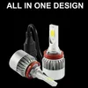 1 Set 72W 7600LM COB Puce C6 Phare LED 36W 3800LM H1 H3 H4 H7 H8 H9 H11 9005 9006 9012 9004 9007 H13 Voiture LED Phare Ampoule