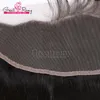 13x4 Ear to Ear Lace Frontal Brazilian Virgin Hair Pieces Unprocessed Silky Straight Lace Frontal Human Hair Extensions Greatremy