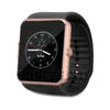 GT08 Smart Watch Bluetooth Smartwatches för Android -smartphones armband med SIM -kortplats Support NFC 144 tums skärmhälsa W8520599