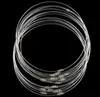 1mm 18inch Stainless Steel Wire Necklace Choker DIY Jewelry For Women Girl Party Club Decor Fashion Accessories