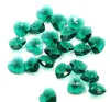 10mm Charms Glas Kristall Herz Facettierte Perlen Anhänger Schmuck Erkenntnisse Lose Perlen DIY Zubehör Kristall Perlen