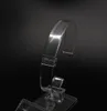 メンズクリアプラスチックウォッチディスプレイスタンドラックホルダーショーの取り外し可能な簡単レディース腕時計棚