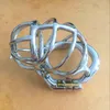 2019 Unik design Men's Virginity Lock Belt Men rostfritt stål kukburenheter penis lås kuk ring5966051