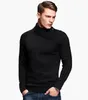 도매 - 2016 새로운 브랜드 핫 판매 남자의 스웨터 좋은 품질 니트 풀오버 무료 배송 남자 니트웨어 검은 turtleneck lxy333