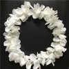Schwarzes Hawaii Hula Leis Festliche Partei Garland Halskette Blumen-Kunstseide-Blumen Festliche Partei Lieferanten Los 100pcs