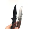 Browning 233 Folding Kniv 3CR13 Blad Rosewood Handtag Titanium Taktisk Kniv Pocket Camping Verktyg Snabb Öppna Jakt Survival Kniv