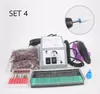 Nail Drill Manicure Set File Art Pedicure Pen Machine Set Kit med den med extra keramiska nagelborrbitslipband1930635