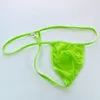 Mens Sexig Posing Thong Pouch Triangle Back G7992 Sträckt Mjuk Silky Semi C Thru Smal Midja