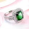 Mode-sieraden, Europa en de Verenigde Staten Mevrouw Zirkoon Ringen, Creatieve Emeralds Retro Sieraden, Ringen, Hangers, Sieraden Groothandel