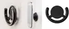 Multifunktion Telefonhållare Monut Clip Car Wall Office Home Hook för iPhone Samsung Cellphone Tabletter med Retail Bag Black White