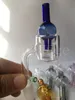 Double Tube XXL Thermal Core Reactor Quartz Banger Nail With Quartz Bubble Carb Cap 10 14 18mm DAB Tool Water Pipe for Oil Rigs Sale