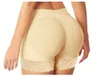 Kobiety Obfite pośladki Sexy Majtki Knickers Pottock Backside Bum Wyściełane Butt Hafters Enhancer Hip Up Bokserki Bielizna S-XL