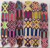 Pulseras de la amistad de Nepal, pulseras de tejido colorido de 2,8 CM, pulseras de vientos nacionales hechas a mano, envío gratis