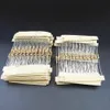 Whole-500pcs 1 4W 0 25W 5％カーボンフィルム抵抗キット50値アソートメントパックミックス選択1R-10M OHM343Y