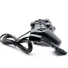 Wired 1.5 m controlador joystick gamepad dual vibração joypad para ps2 playstation 2 preto pacote bilstercard varejo tw-431