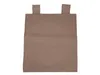 20 pcs/lot expédition rapide bricolage Jute toile de jute drapeaux de jardin Liene cour suspendu drapeau maison décoration fée jardin drapeau