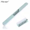 Wholesale- 8Pcs/Set Professional Manicure Tools Set&Kit Nail File Buffer Sanding File Polishing Brush Dead Skin Fork Foam Finger Separator