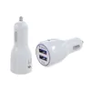 Dual USB Fast Charging Adapter 2Port QC3.0 Snelle lading 3A Quick Charge Car Charger Telefoon oplader met OPP-pakket