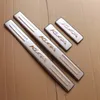 High Quality 4 Piece external stainless steel door sill scuff plate for FORD KUGA 2013 2014 car sticker cover