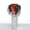 Dragon Claw Bow Glass Bowl Dry Herb Holder 14mm 18mm Manlig fog för glas Bongs Vattenrör