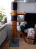 Merbau Rosewood Patent Stand Column Wing Chun Wooden Dummy, Top Grade Quality Professional One Punch Man Kungfu Train Mook Jong