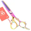 6.0inch Meisha Frisör Skärning Saxar Dragon Handle Professional Barber Hair Saxar Tunna Shears För Hem Använd, Ha0287