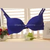 Sexy rassembler femmes réglables Lingerie Super Push Up soutien-gorge brassière fermeture avant coton B tasse sous-vêtements