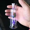 Mini blomslangar skickar inte elektroner, grossistglas Bongs oljebrännare Glasrör Vattenrör Oljeplattor Rökfritt frakt