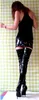 12 cm hohe Sexstiefel, Damenstiefel, spitze Oberteile, Stiletto-Absatz, Overknee-Stiefel Nr. 1250B