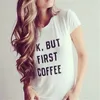 Wholesale- Women tshirt Street Fashion Slim Summer Basic t shirt Women 2016 New Letter Print Casual Slim Women Tops T-Shirts Plus Size