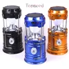 New Portable Solar Panel Lantern Hand Led Camping Light 16LED Bright Light Lamp holiday lights Outdoor Hanging Lamp Hiking solar Lights