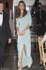 Jenny Packham Kate Middleton Sky Blue Night Robe High Celebrity Robe Formal Prom Party Event Bobe 2739294