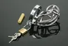 Cock Lock Cintura di castità maschile Giocattolo del sesso in acciaio inossidabile per uomini Dispositivi Gabbia per pene in metallo anti-masturbazione