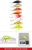 57pcs lot abs abs blastic quanlity fishing lures مجموعة مختلطة 8 أنماط minnow crank قلم رصاص الطعم و paits rattlin 262c