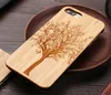 Casi di bambù per iPhone 12 Pro 11 XS Max XR 7 8 Legno Design personalizzato Antiurto antiurto Samsung Galaxy S21 S22 Ultra 5G Cover