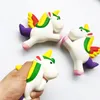 Squishy Toy Pegasus Miniatyrmat Squishies Slow Rising 10cm 11cm 12cm 15cm mjukpressad Cute Cell Phone Strap Present Stress Barnleksaker 10