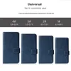 Luxo carteira universal pu leather flip magnetic stand case capa do telefone para iphone x 8 7 6 plus samsung s8 s7 s6 4.1 a 6.0 polegadas celular