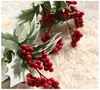 22cm/8.6inch height Artificial Berry flower Craft Simulation Fake Flowers for Bedding Sets wedding chamber table dedcoration and supplies