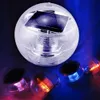 Solar Power Waterproof Floating LED Lamp Light 7 Colors Changing Floating Globe Swimming Pool Bathtub Lawn Balcony Christmas Xmas Party