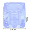 5G Kosmetisk Tom JAR Pot Ögonskugga Makeup Face Cream Container Bottle Akryl för krämer Hudvårdsprodukter F3592